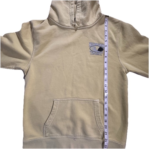 Killer‎ Dana Surf Shop Hoodie Boys Teen Lg 14/16 Yellow Surf Skate READ - Picture 11 of 12